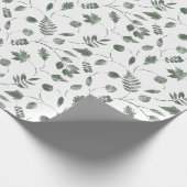 seamless floral pattern with leaves cadeaupapier (Hoek)