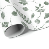seamless floral pattern with leaves cadeaupapier (Rol Hoek)