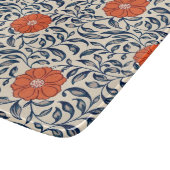 Seamless floral pattern with vibrant orange flower snijplank (Hoek)