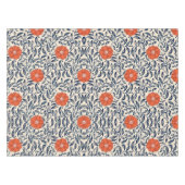 Seamless floral pattern with vibrant orange flower tafelkleed (Voorkant (Horizontaal))
