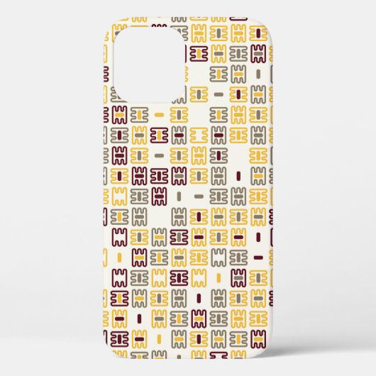 Seamless geometric pattern design illustrationabst Case-Mate iPhone case (Achterkant)