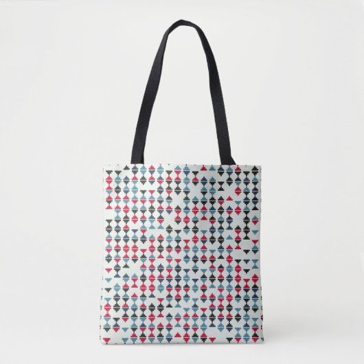 Seamless geometric pattern design illustrationabst draagtas (Voorkant)