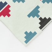Seamless geometric pattern design illustrationabst fleece deken (Hoek)