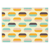 Seamless geometric pattern in retro vibes tafelkleed (Voorkant (Horizontaal))