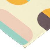 Seamless geometric pattern in retro vibes tafelkleed (Gekanteld)