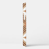 Seamless geometric pattern with flowers Case-Mate iPhone case (Achterkant / Rechts)