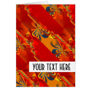 Seamless Graphic Design - rouge orange I