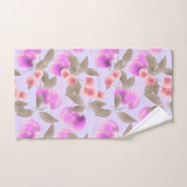 Seamless light plum fruits purple berries cherry p (Serviette à main)