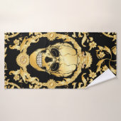 Seamless pattern, background In baroque, rococo, v (Serviette de bain)