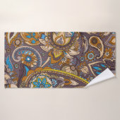 Seamless pattern based on traditional Asian elemen (Serviette de bain)