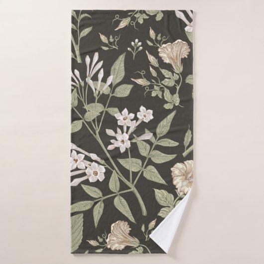 Seamless pattern. Beautiful fabric blooming realis Badhanddoek (Badhanddoek)