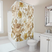 Seamless pattern. Beautiful pinoming realisti Douchegordijn (In situ)