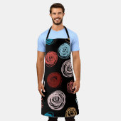 Seamless pattern hand drawn abstract dots. Backgro Schort (Gedragen)