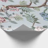 Seamless pattern in chinoistijl with peonies cadeaupapier (Hoek)