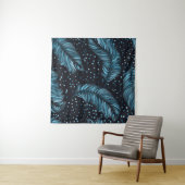 Seamless pattern, infinite texture. dark feather b wandkleed (In situ)