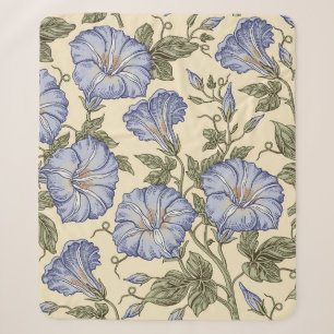 Seamless pattern. Petunia wildflowers is. Bezetter Sherpa Deken