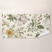 Seamless pattern. Realistic blooming isolated flow (Serviette de bain)