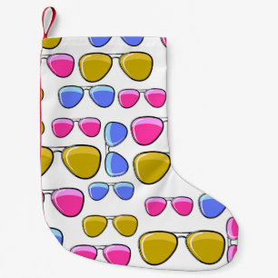 Seamless pattern with colorful fashion retro aviat kleine kerstsok