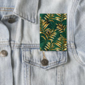 Seamless pattern with golden ferns button (Insitu)