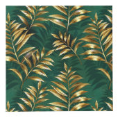 Seamless pattern with golden ferns kubus (Voorkant)