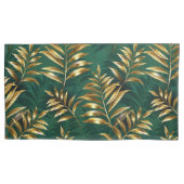 Seamless pattern with golden ferns kussensloop (Voorkant-Links)