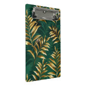 Seamless pattern with golden ferns mini klembord (Schuin)