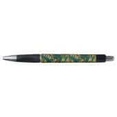 Seamless pattern with golden ferns pen (Voorkant)