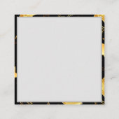 Seamless pattern with Golden Stars Aanbevelingskaartje (Achterkant)