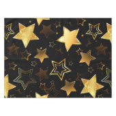 Seamless pattern with Golden Stars Tafelkleed (Voorkant (Horizontaal))