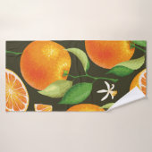 Seamless pattern with orange badhanddoek (Badhanddoek)