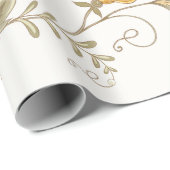 Seamless pattern with stylized ornamental flowers  cadeaupapier (Rol Hoek)