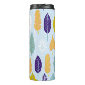 Seamless pattern with wild tropical rainforest pla thermosbeker (Achterkant)