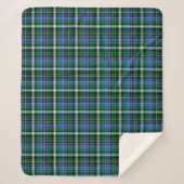 Seamless plaid pattern. Fabric pattern. Texturebac Sherpa Deken (Voorkant)