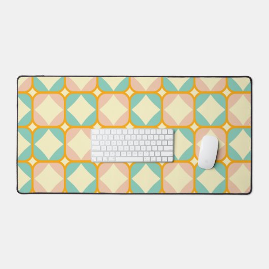 Seamless retro pattern with rounded squares (Clavier et souris)