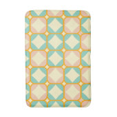 Seamless retro pattern with rounded squares badmat (Voorkant Verticaal)