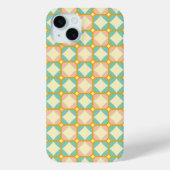 Seamless retro pattern with rounded squares Case-Mate iPhone case (Achterkant)