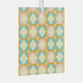 Seamless retro pattern with rounded squares glas ornament (Voorkant Rechts)