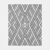 Seamless texture with oblique white streaks. Seaml Fleece Deken (Voorkant)