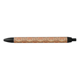 Seamless tiger stripe pattern zwarte inkt pen