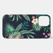 seamless tropical pattern with lush foliage, flow Case-Mate iPhone case (Achterkant (horizontaal))