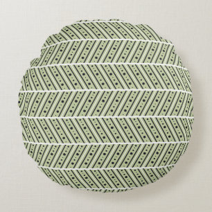 Seamless vintage decorative hand drawn pattern. En Rond Kussen