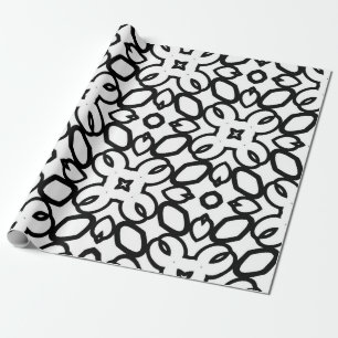 Seamless vintage pattern in geometric ornamental s cadeaupapier