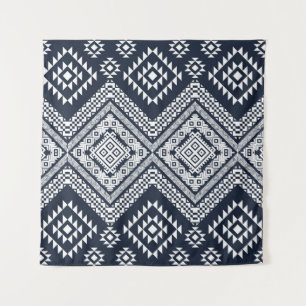 Seamless vintage Tribal Pattern Design. Stylish Mo Wandkleed