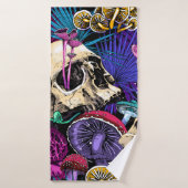Seamless wallpaper pattern. Bright Magic Psychedel (Serviette de bain)