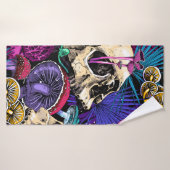 Seamless wallpaper pattern. Bright Magic Psychedel Badhanddoek (Badhanddoek)