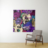 Seamless wallpaper pattern. Bright Magic Psychedel Wandkleed (In Situ (horizontaal))