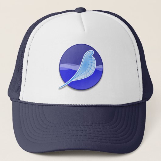 SeaMonkey-Logo Trucker Pet (Voorkant)