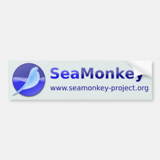 SeaMonkey-project - Horizontale Logo Bumpersticker