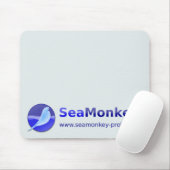 SeaMonkey-project - Horizontale Logo Muismat (Met muis)