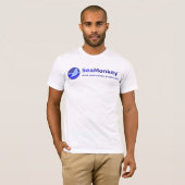 SeaMonkey-project - Horizontale Logo T-shirt (Voorkant volledig)